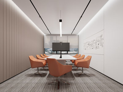 现代会议室3d模型 现代会议室