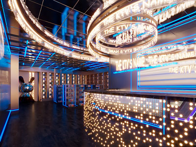 现代KTV包房3d模型 现代KTV包房