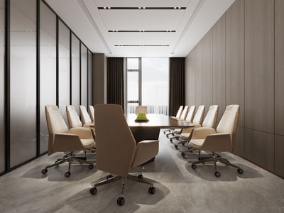 现代会议室3d模型 现代会议室