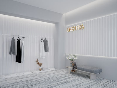 现代女装专卖店3d模型 现代女装专卖店