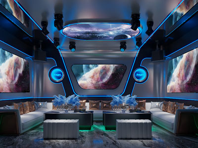 现代KTV包房3d模型 现代KTV包房