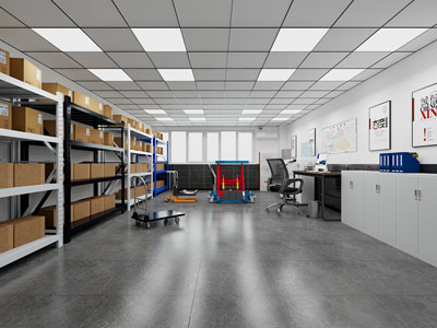 现代现代仓库 物流仓储办公室