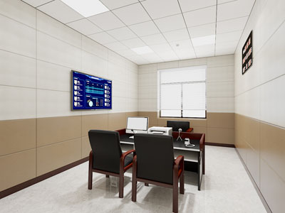 现代审讯室 谈话室3d模型 现代审讯室 谈话室