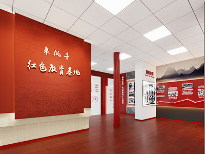 现代党建展厅展览3d模型 现代党建展厅展览