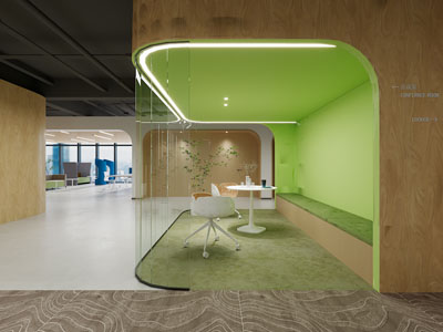 现代公司洽谈室 接待室3d模型 现代公司洽谈室 接待室