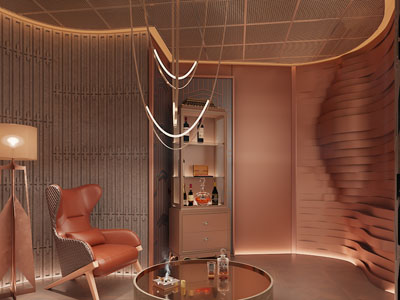 现代轻奢休闲室