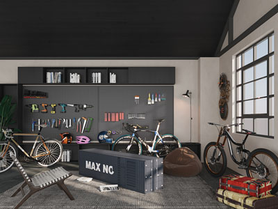 工业风loft工具房 仓储间