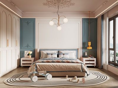 法式卧室 儿童房