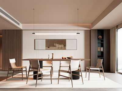 现代中古风餐厅