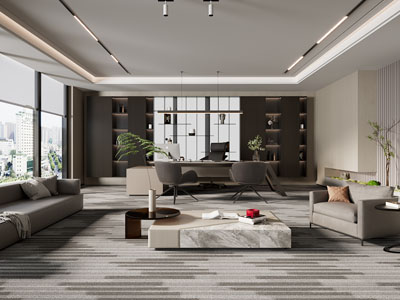 现代董事长 总经理办公室3d模型 现代董事长 总经理办公室