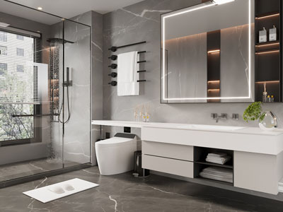 现代卫浴间 洗手间