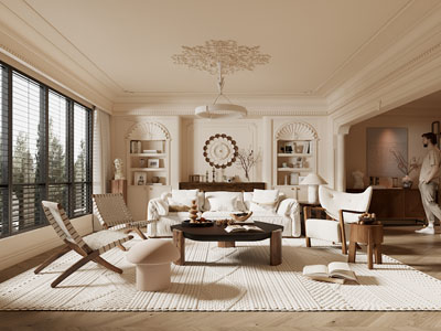 法式中古风客厅