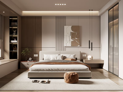 现代卧室