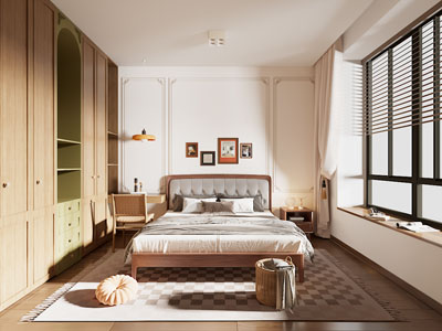 法式中古风卧室