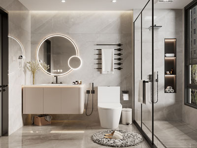 现代洗手间 卫浴间