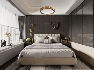 现代卧室
