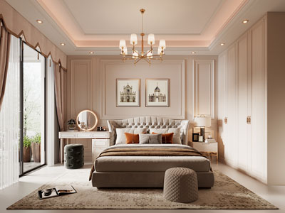美式卧室