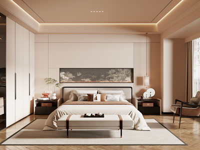 新中式卧室