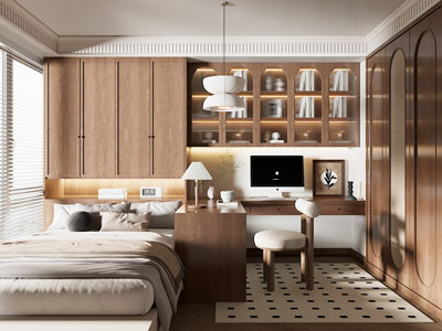 法式中古风榻榻米卧室