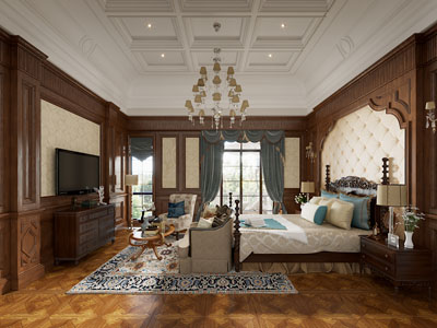美式卧室