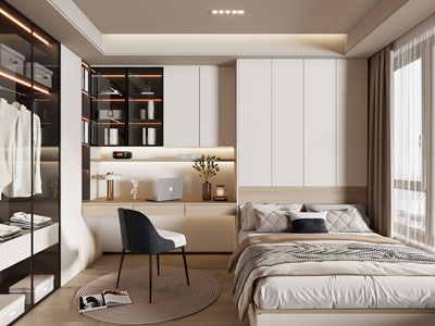 现代榻榻米卧室