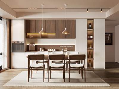 法式奶油风客厅