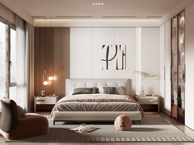 现代卧室