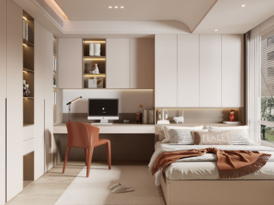 现代榻榻米卧室