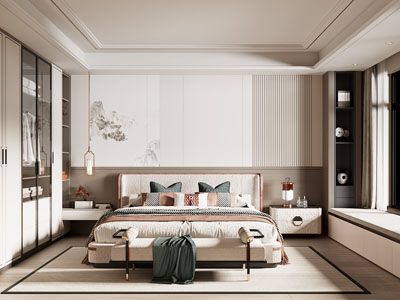 新中式轻奢卧室
