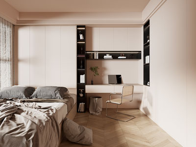 现代榻榻米卧室