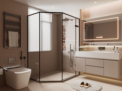 现代洗手间 卫浴间