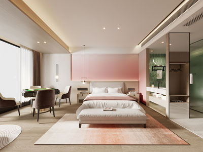 现代卧室