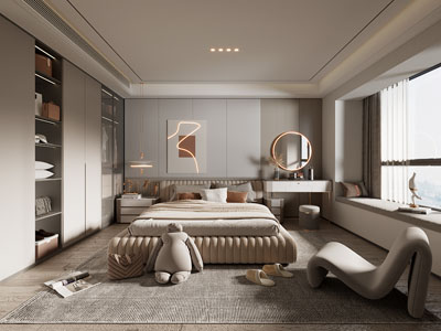 现代卧室