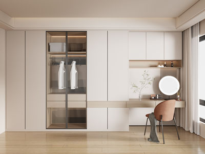 现代衣柜3d模型 现代衣柜