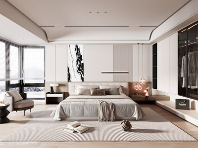 现代卧室