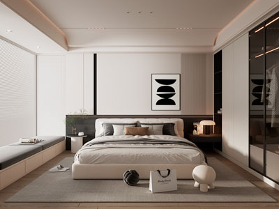现代卧室
