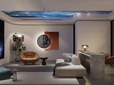 现代视听室 影音室