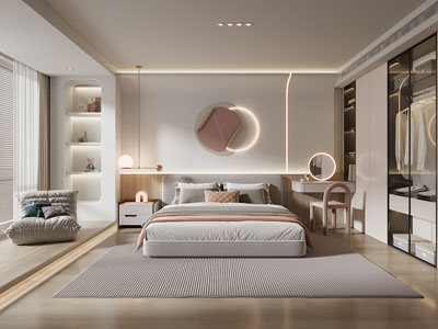 现代卧室