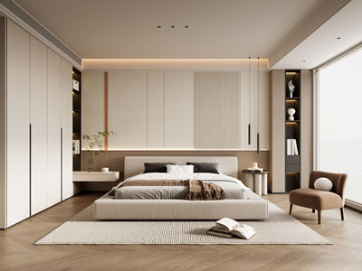现代卧室
