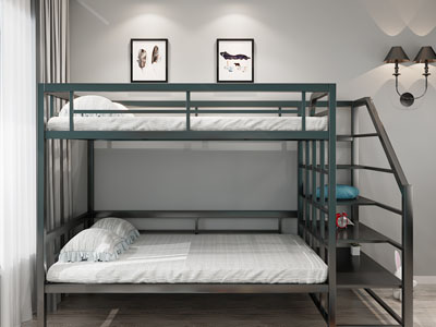 现代铁艺上下床 上下铺