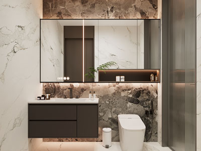 现代卫浴间 洗手间