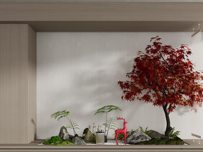 现代室内景观园艺小品