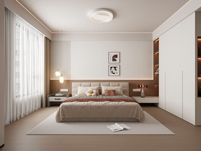 现代卧室