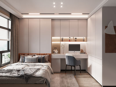 现代榻榻米卧室