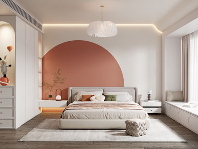 现代卧室 公主房 儿童房