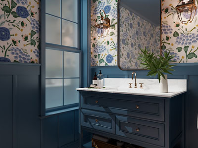 法式卫浴间 洗手间