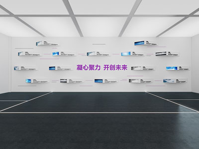 现代展厅展览3d模型 现代展厅展览