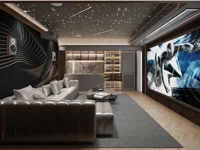 现代视听室 影音室