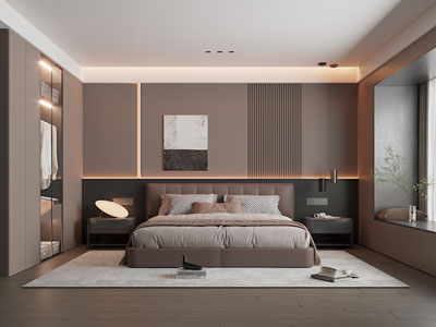 现代卧室