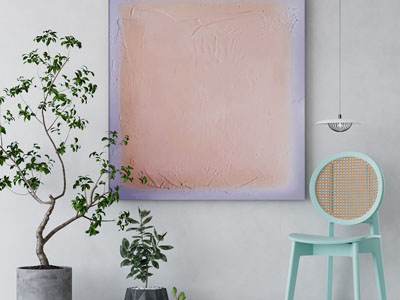 现代装饰挂画 休闲椅子